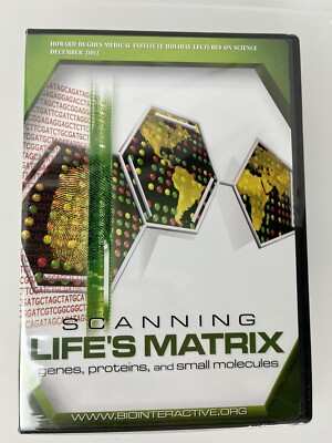 Scanning Life's Matrix - Genes, Proteins, and Small Molecules DVD New & SEALED