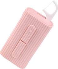 Pink Dental Floss Portable Case, Storage 10 Picks Adult Floss in Box. the Best T