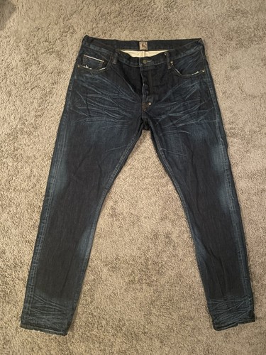 PRPS Men's Fury Fit Tapered Leg Button 