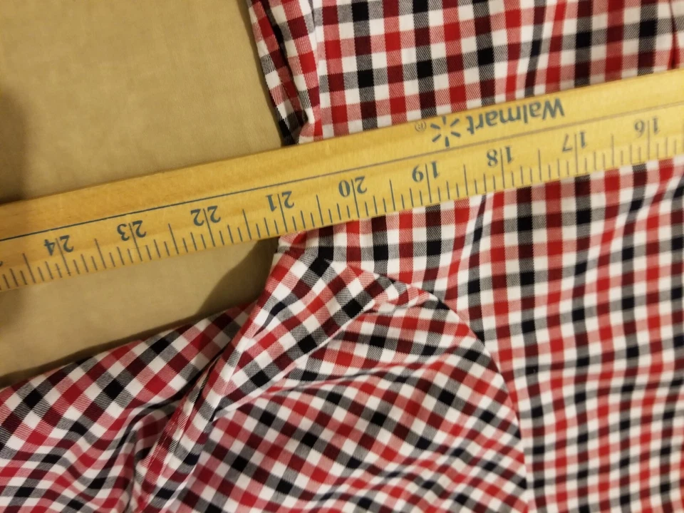 Boys Brooks Brothers Dress Shirt 14 Red Button Cotton - Image 4 of 4