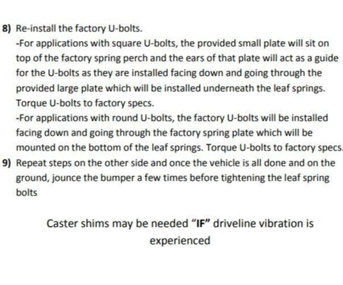 Rear Axle 6" Drop Flip Kit C Section Notch Fits 1999-2006 Silverado 1500 - Picture 5 of 24