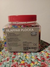 IKEA Beads Klappar Plocka Mixed Colours Tub