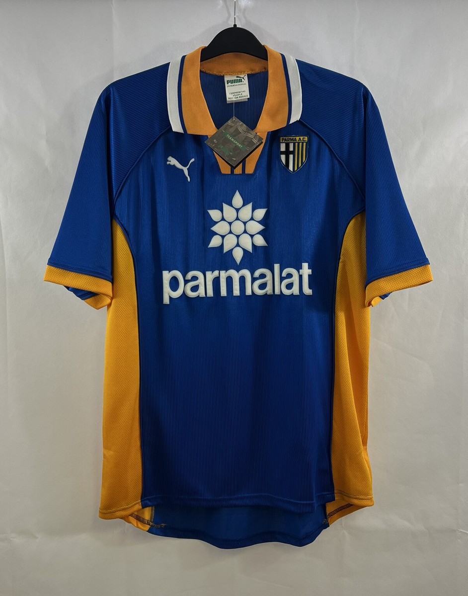 BNWT Parma Player Issue Away Football Shirt 1997/98 Adults Large