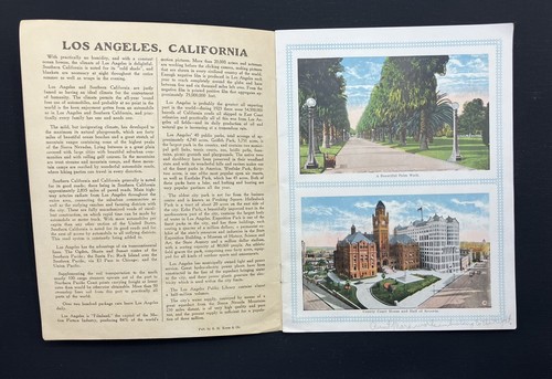 c. 1928 Los Angeles, California and Vicinity Booklet Images S. H. Kress & Co - Picture 2 of 5
