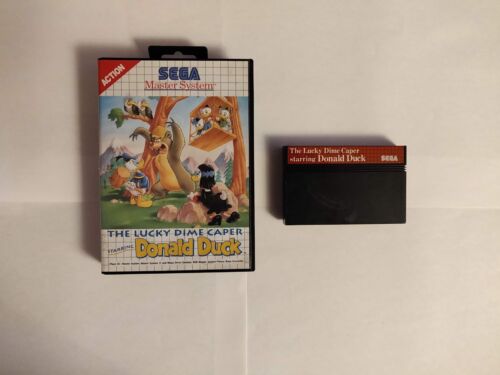 The Lucky Dime Caper starring Donald Duck sur SEGA Master System  - Photo 1/3