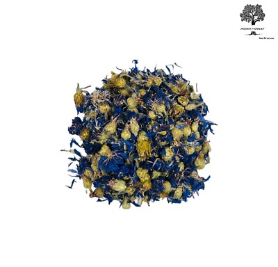 Dried Premium Cornflower Blue Petals & Flowers | Centaurea Cyanus
