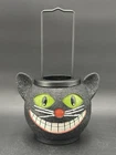 ILLUMINATIONS Black Cat Candle Lantern Tea Light Votive Spooky Scary Halloween