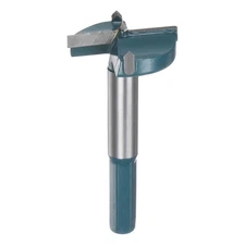 Forstner Drill Bit 38mm (1-1/2") Carbide Wood Hinge Hole Opener Hex Shank