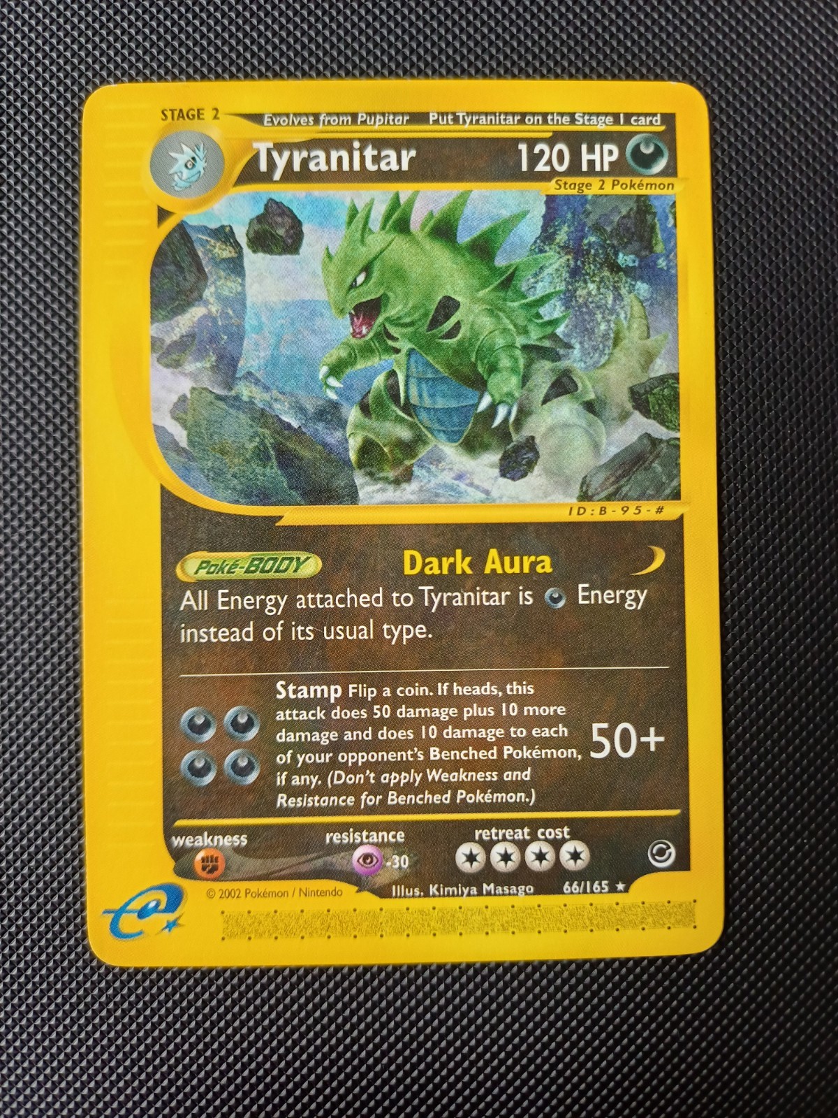 Tyranitar Expedition Base Set 66/165 Non Holo