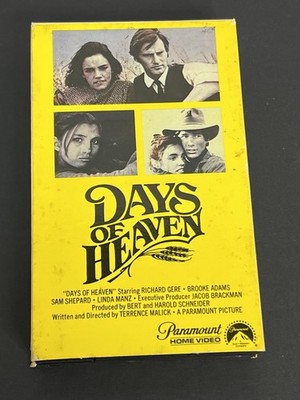 Days Of Heaven Beta Betamax Richard Gere Scarce -NOT VHS-