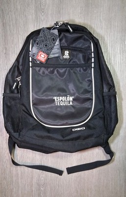 NEW OGIO & ESPOLON TEQUILLA Carbon Backpack w/ Audio Pocket Black  NEW w/ Tags 