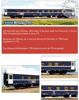Acme 51010 Wagen Betten FS Typ Uhansa, 1990Er, 1:87