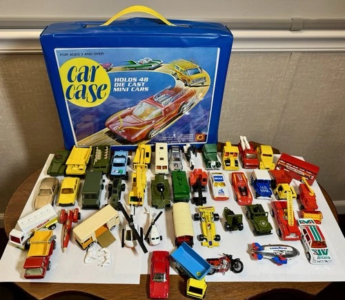 Matchbox Lesney Superfast Hot Wheels Corgi Vintage 42 Car Truck Lot 1970's, 80s