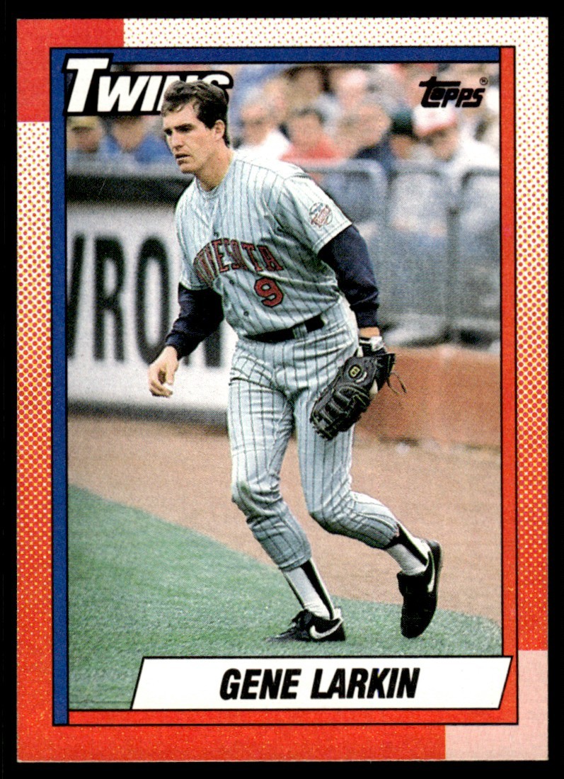 Gene Larkin 1990 Topps #556 Minnesota Twins 24847 Baseball Cards