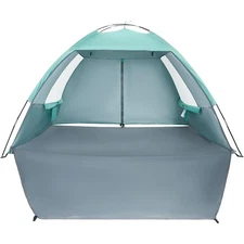 CAMEL CROWN 3/6 Person Camping Tent, Waterproof Windproof Easy Setup, Silver-...