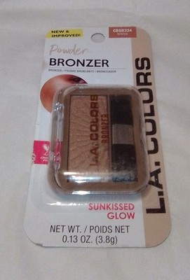L.A. Colors Facial Powder Bronzer Bronze CBSB334 New Sealed