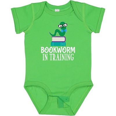 Inktastic Future Bookworm In Training Reading Baby Bodysuit Read Reader Unisex
