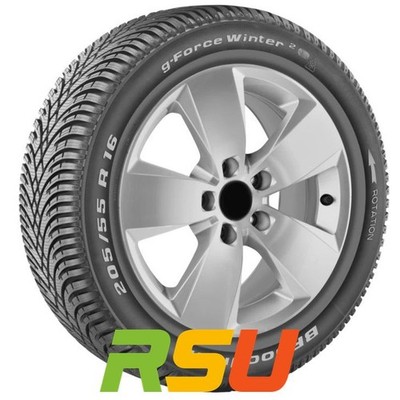 2x BF Goodrich G Force Winter 2 SUV 3PMSF XL 225/55 R18 102H Winterreifen