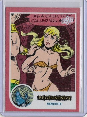 2023 UD Marvel Beginnings V2 S2 Namorita #FFX138 Red Flipped FX 38/41