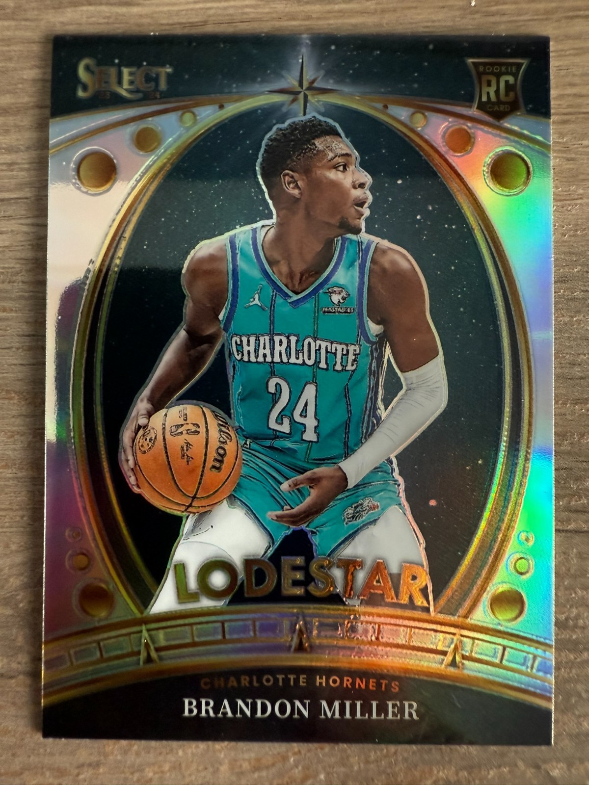 BRANDON MILLER 2023-24 Panini Select Lodestar Silver Prizm RC Rookie - PWE