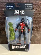 Marvel Legends Union Jack Action Figure W  Smart Hulk Build-a-Figure Piece NIP