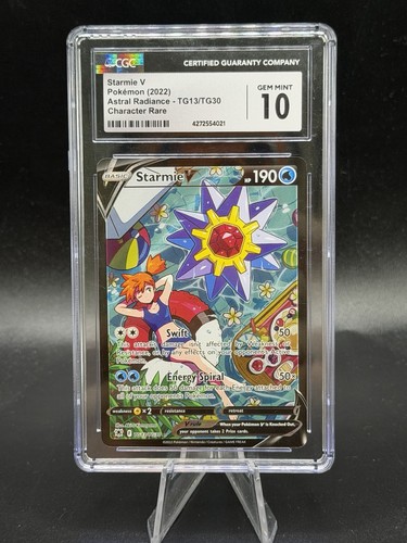Starmie V graded CGC 10 for sale on eBay