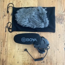 BOYA BY-BM3031 Super Cardioid Directional On-Camera Shotgun Mic TESTED OBO