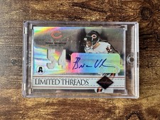 2004 Leaf Limited Brian Urlacher Threads Jersey Numbers 9/54 Game Worn Auto