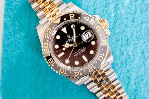 Rolex GMTMasterII TwoTone 126713GRNR "Zombie" 40MM Box and Papers 2023 Jubilee