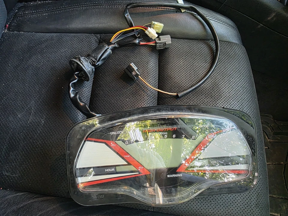 Yamaha Gauge Cluster 2016 VX Deluxe Limited 1050 16 metros conjunto F2X-U820A-00-00 Foto 2 de 4