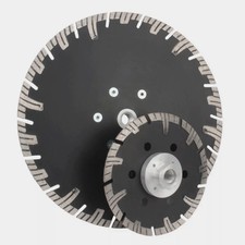 Diamant-Trennscheibe 125 / 230 mm M14 Flansch f. Granit Wasch-Beton Sandstein
