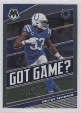 2020 Panini Mosaic Got Game? Shaquille Leonard Darius Leonard #GG17 w1s