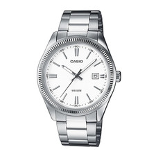 Casio MTP-1302D-7A1VDF Men's Analog Quartz Watch, Silver