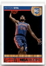 Peyton Siva 2013-14 Hoops Red Back #298 RC Detroit Pistons
