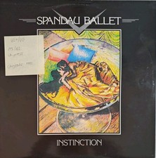 Spandau Ballet Instinction Vinyl Record 12" VG+/VG CHS122602 1982