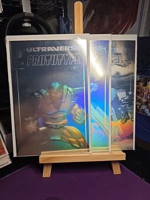 MALIBU COMICS ULTRAVERSE 1 PROTOTYPE & FREEX & THE STRANGERS HOLOGRAPHIC COVERS 