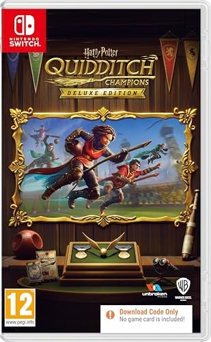 Harry Potter: Quidditch Champions Deluxe Edition (Code In A Box) (Nintendo Sw...