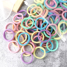 50 Pcs Hair Bands Set - Elastic Solid Color Headbands for Women  Girls