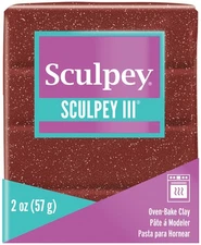 Sculpey III Oven-Bake Clay 2oz-Garnet