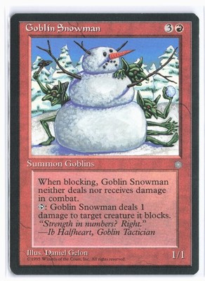Goblin Snowman Ice Age Regular