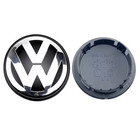 4Pcs 69mm VW Center Caps Fit Volkswagen Golf Jetta Golf Tiguan Passat EOS CC