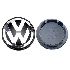 4pcs 69mm Vw Center Caps Fit Volkswagen Golf Jetta Golf Tiguan Passat Eos Cc