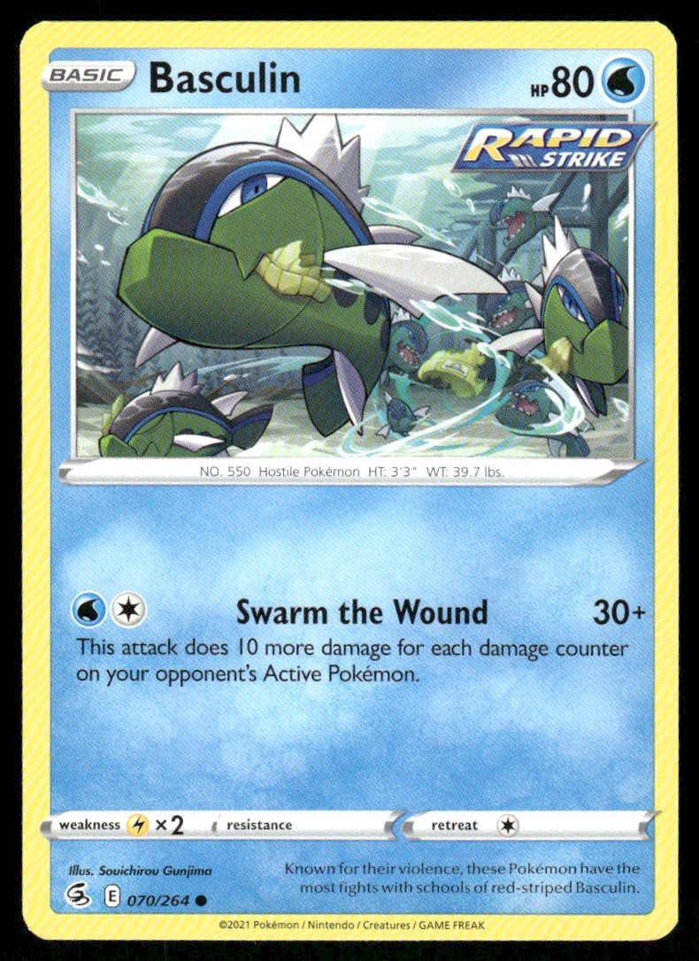 Basculin 070/264 - Fusion Strike - Common NM