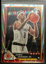 2025 Topps Chrome McDonald's Jaren Jackson Jr. #95 RayWave Refractor