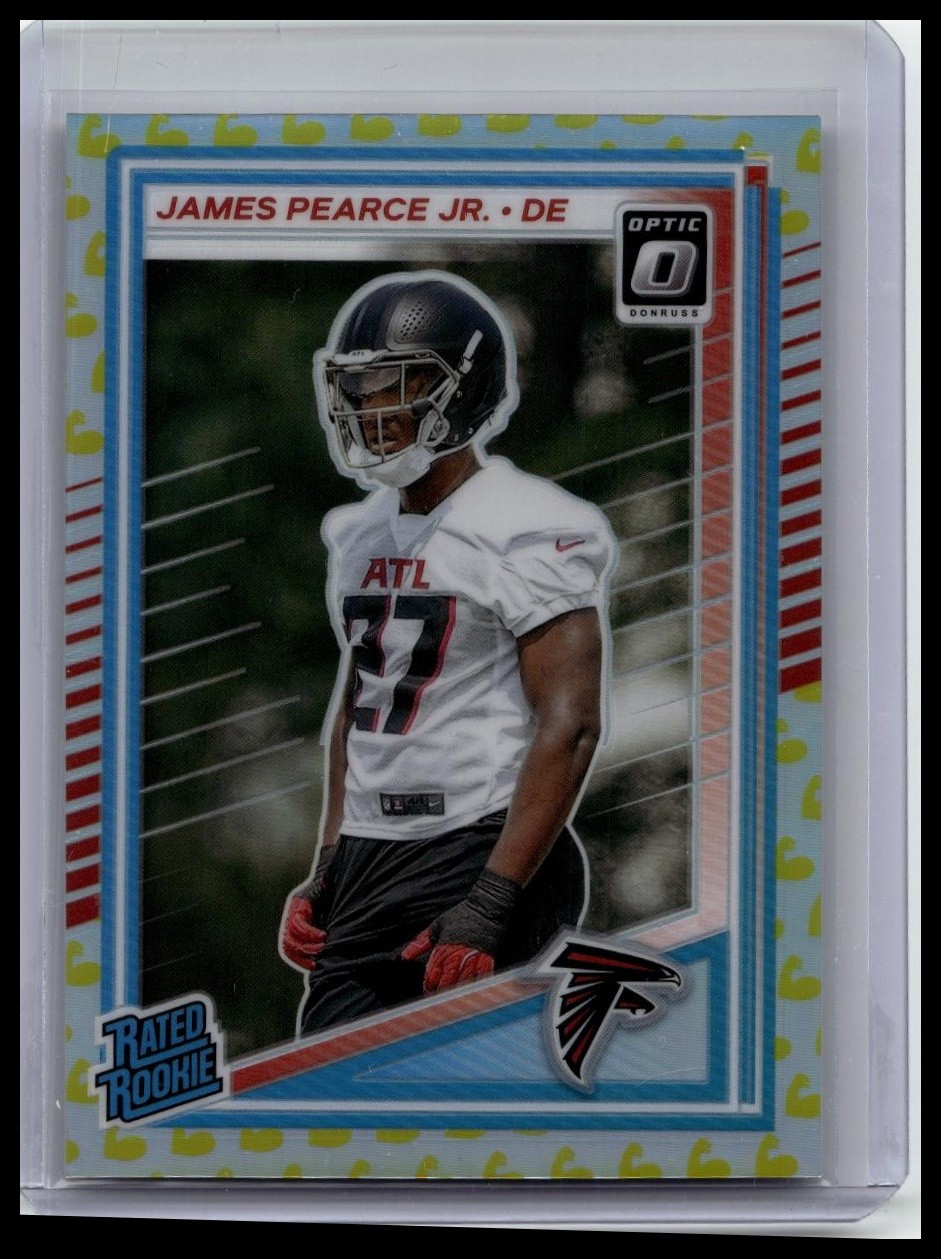2025 Donruss Optic #240 James Pearce Jr. Flex #/199
