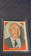 1960 Fleer Baseball Greats - Warren Giles #73