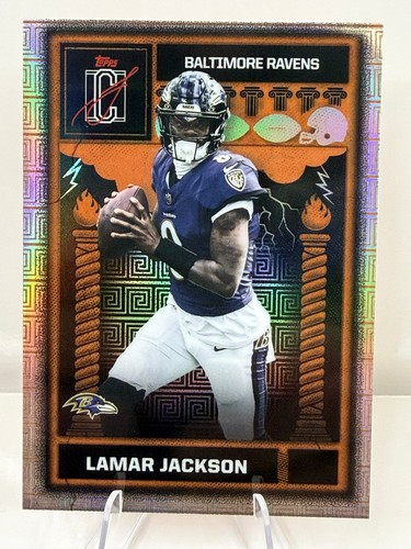 2025 Topps Signature Lamar Jackson Base (RAW)
