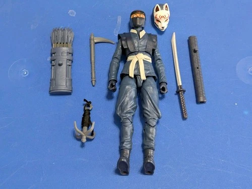 GI Joe Classified Series Female Blue Ninja 6" Action Figure Complete Hasbro Used