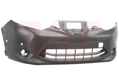 VAN WEZEL Stoßstange Stoßfänger für NISSAN Qashqai II (J11, J11) Schwarz 3391572