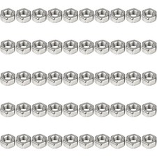 M8-1.25 Pitch Hexagon Nuts 304 Stainless Steel, Metric Hardware, 50PCS Hex Nut